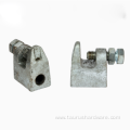 Steel ferrule heavy duty tiger mouth clamp